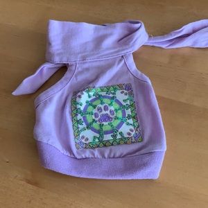 Companion Road Doggie Purple Sequined Tank Top